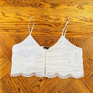 Forever 21 mini lace tank top
